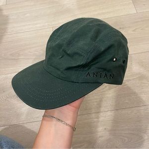 ANIÁN - Tin Cloth Cotton Hat Green